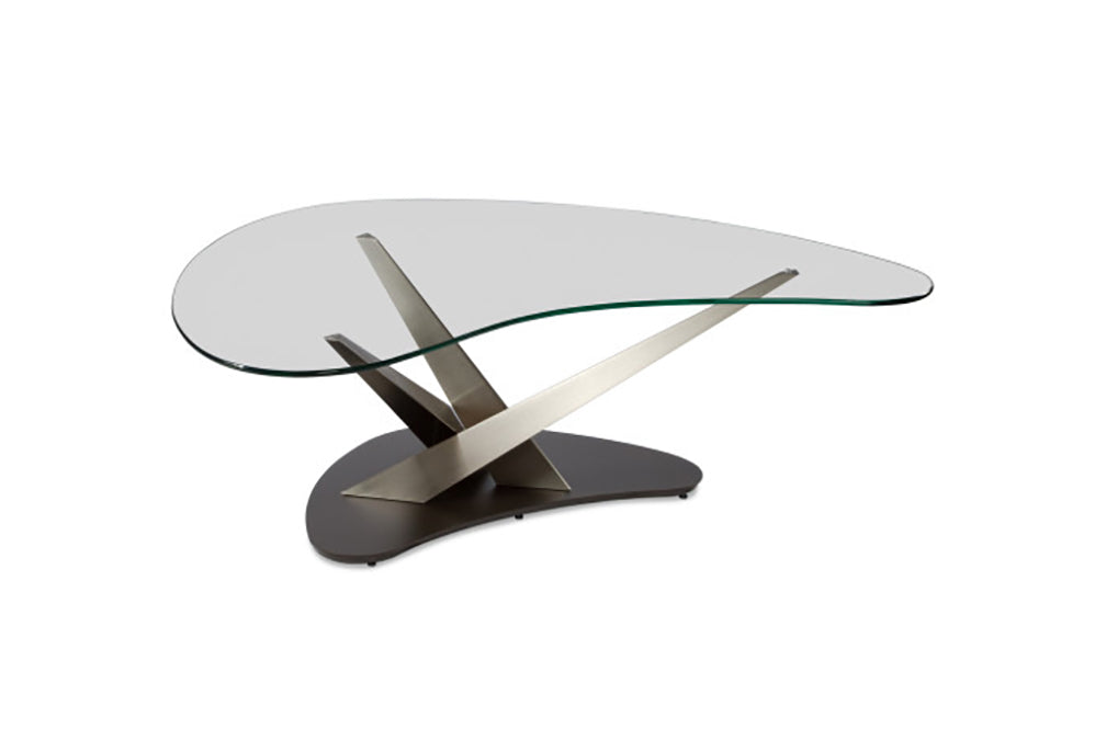 Crystal Curve Accent Tables